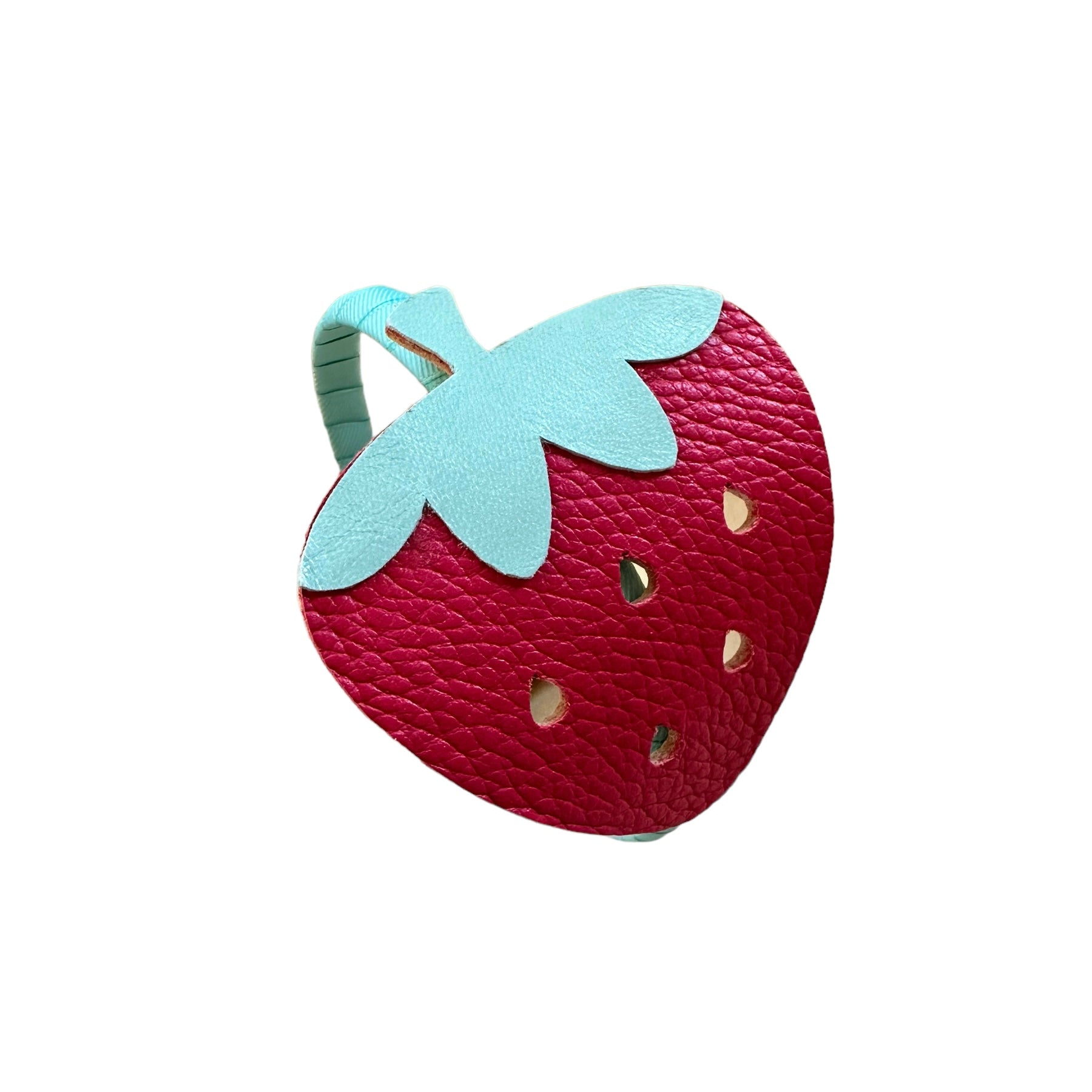 Strawberry Leather Headband