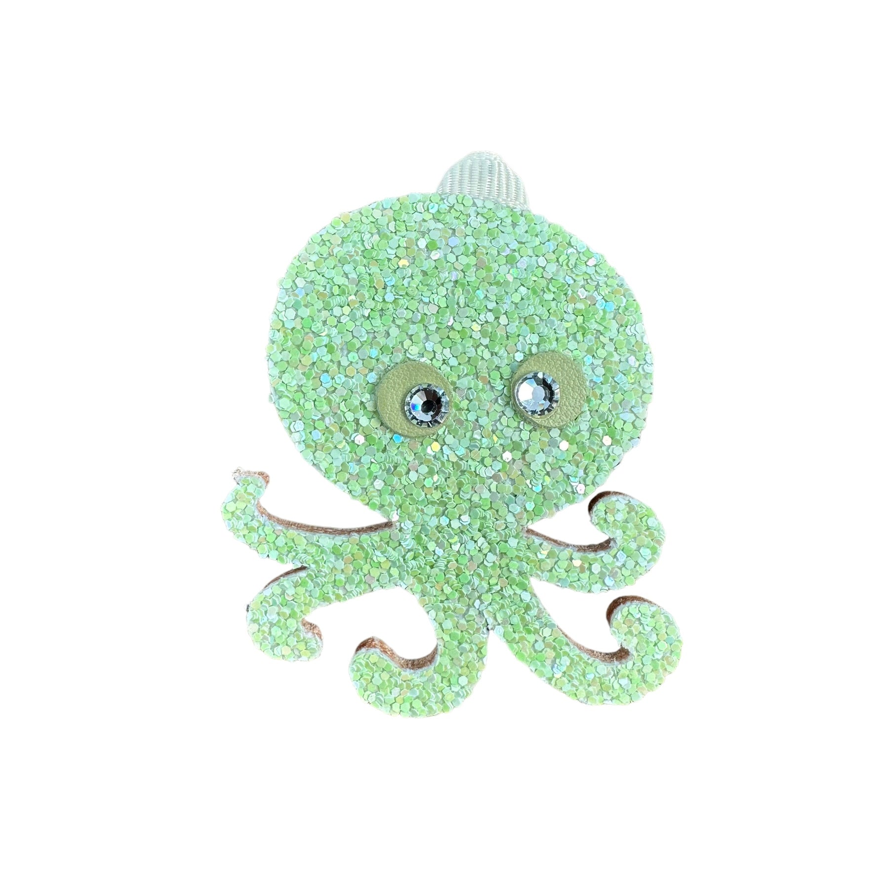Octopus Glitter Hairclip