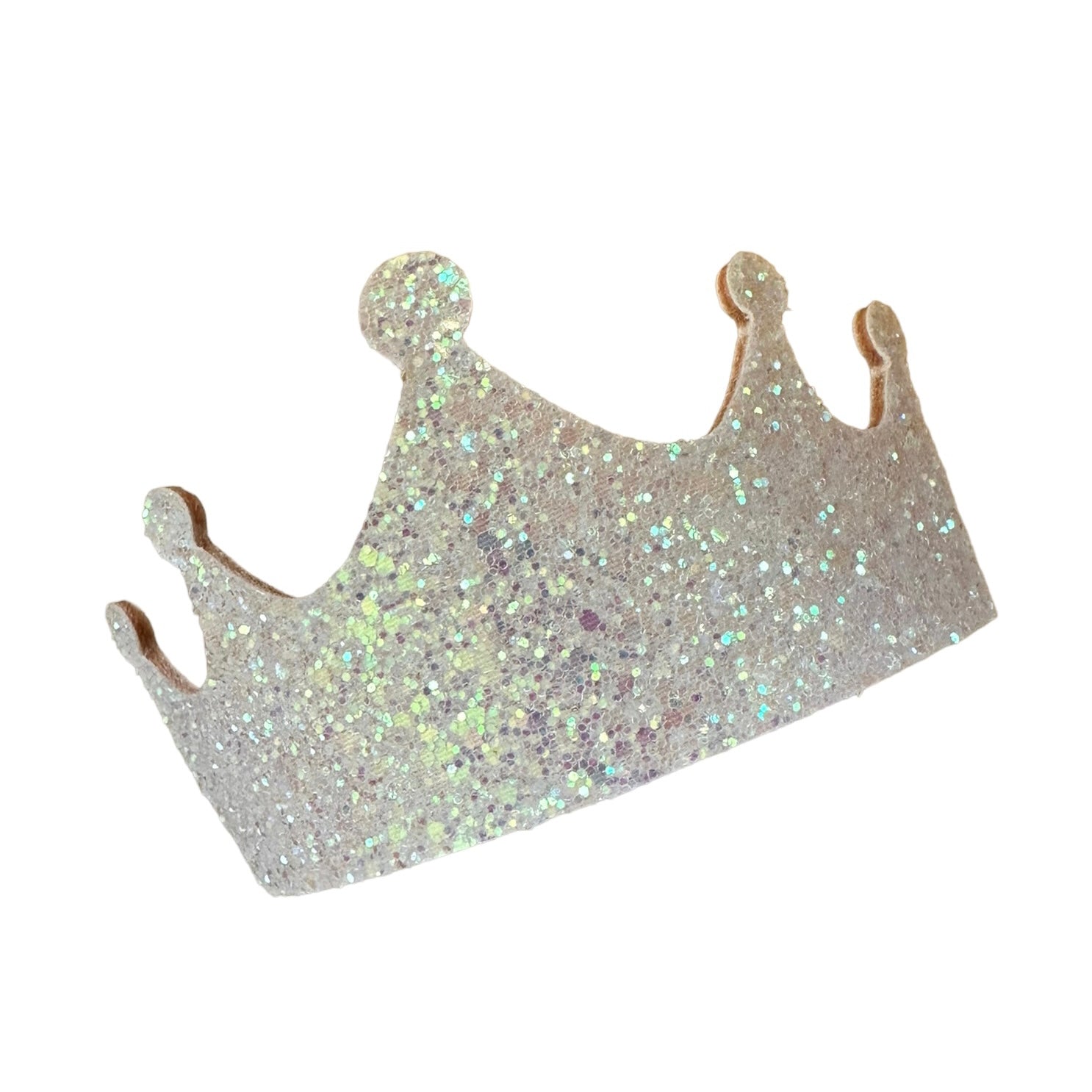 Crown Big Vanilla Headband Glitter Crown