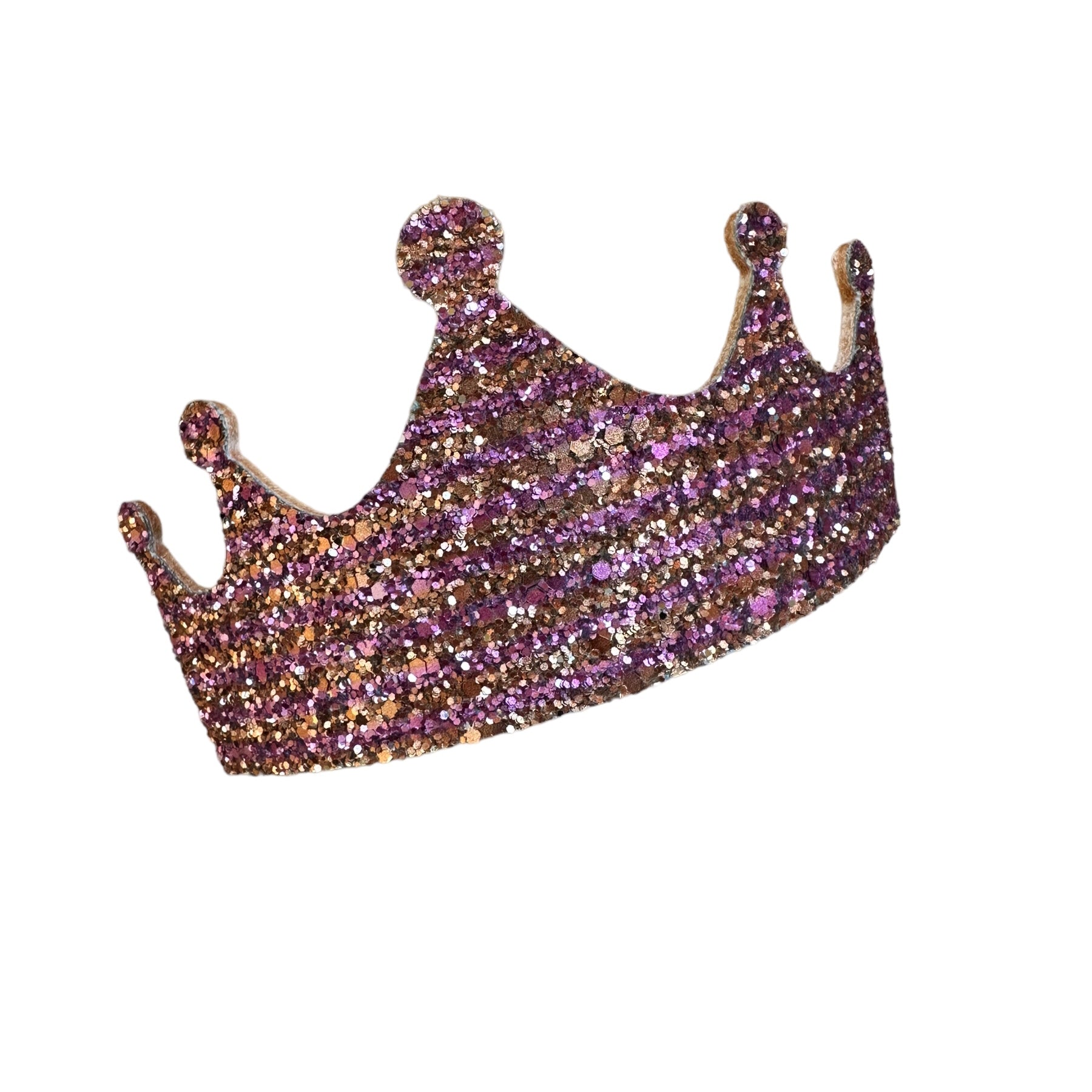 Crown Big Cherry Glitter Headband