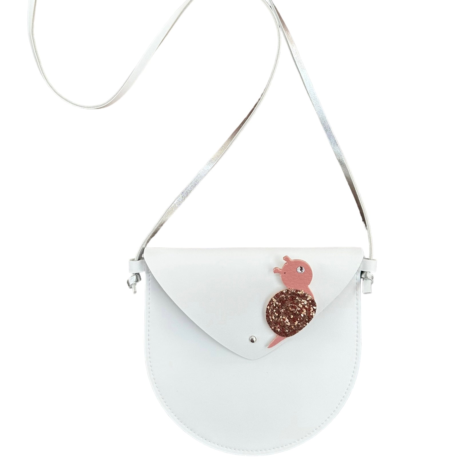 Sea Snail Leather bag withPin