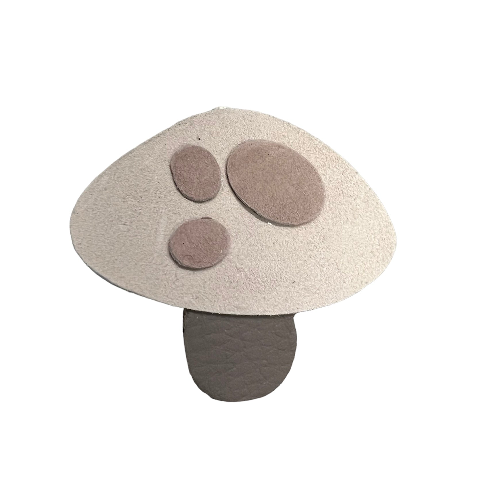 Mushroom hairclip