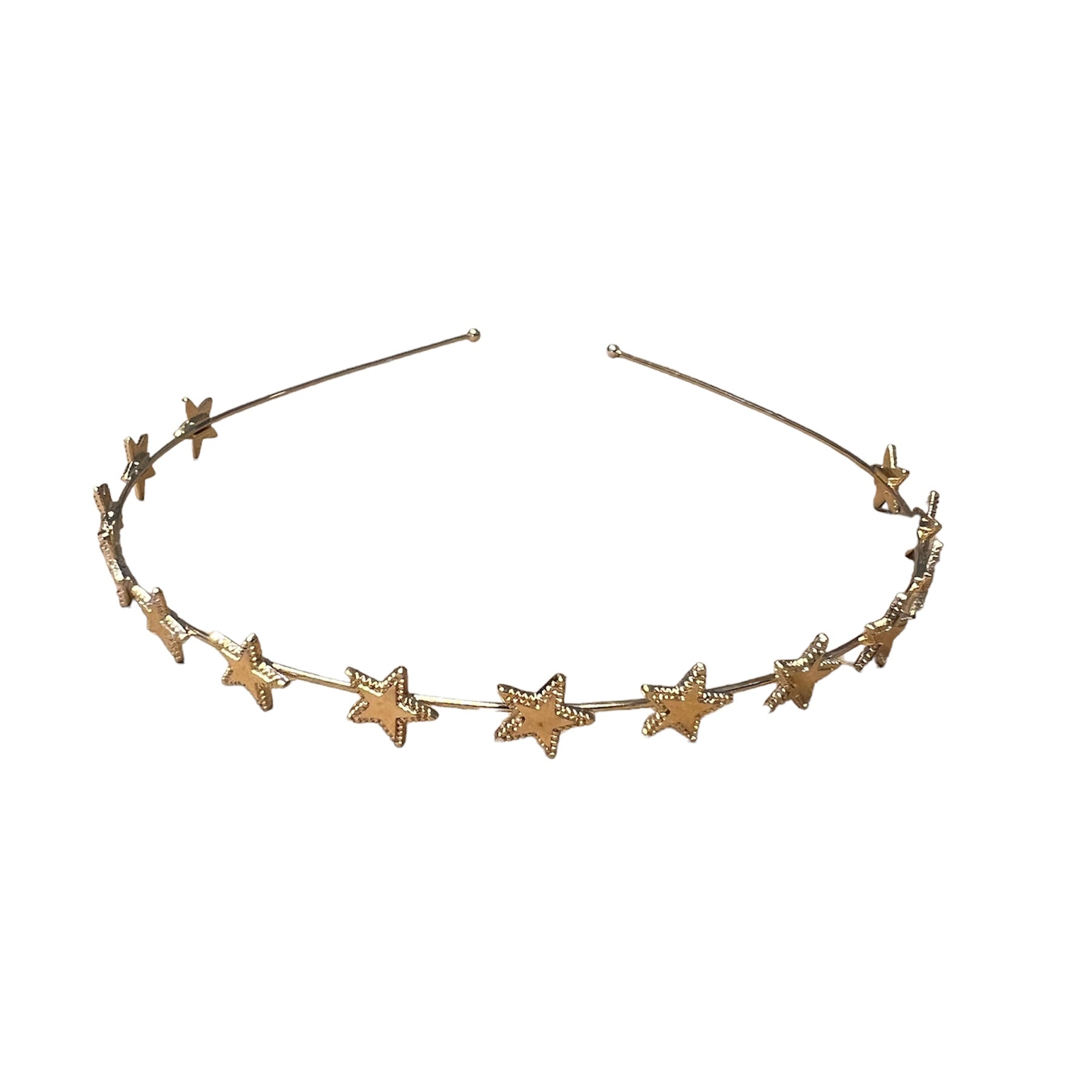 Little Stars Crown Headband Gold