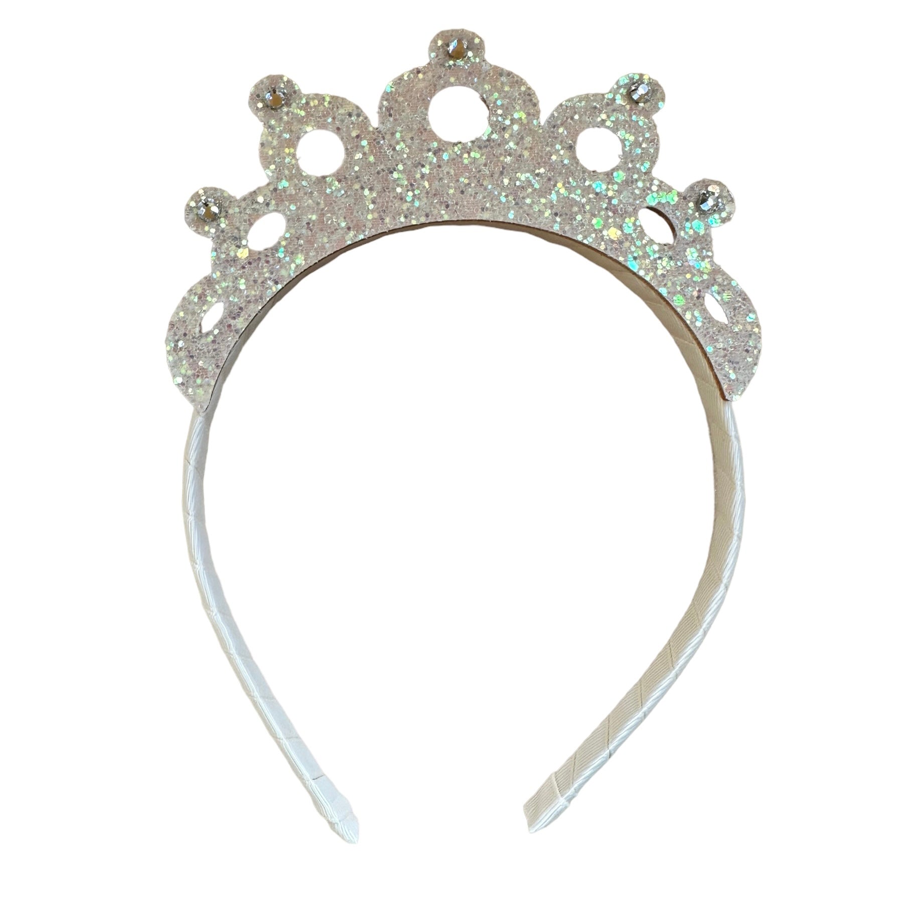 Queen Crown Vanilla Headband