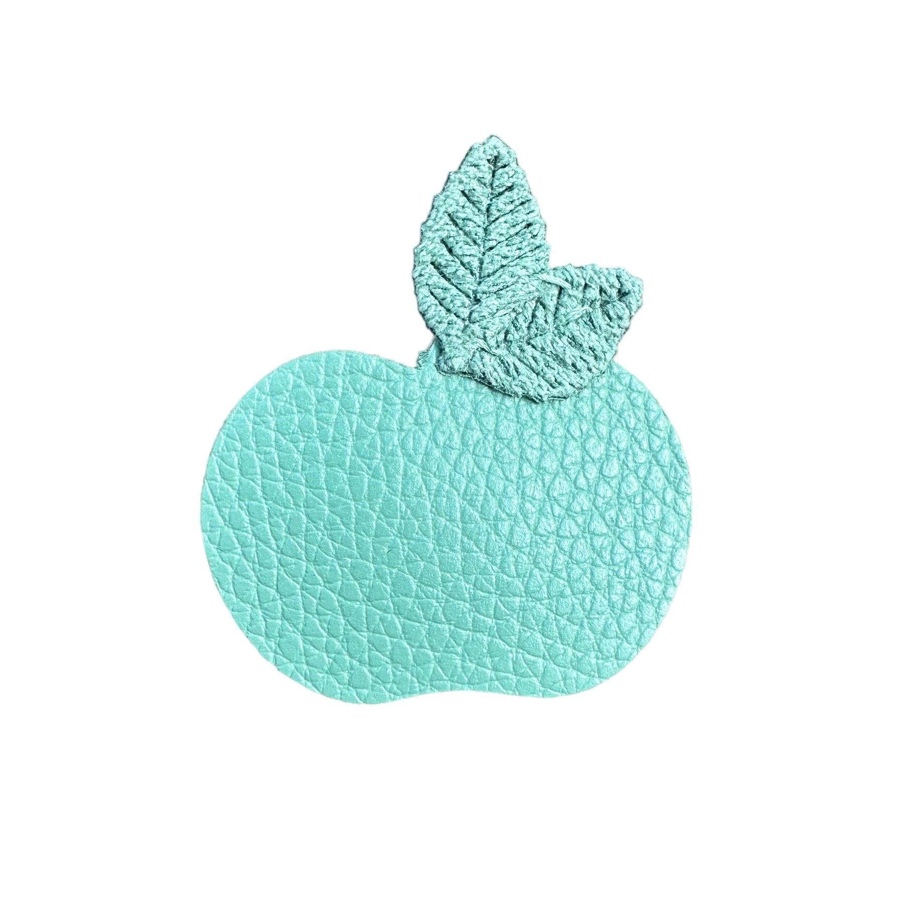 Apple Leather Hairclip