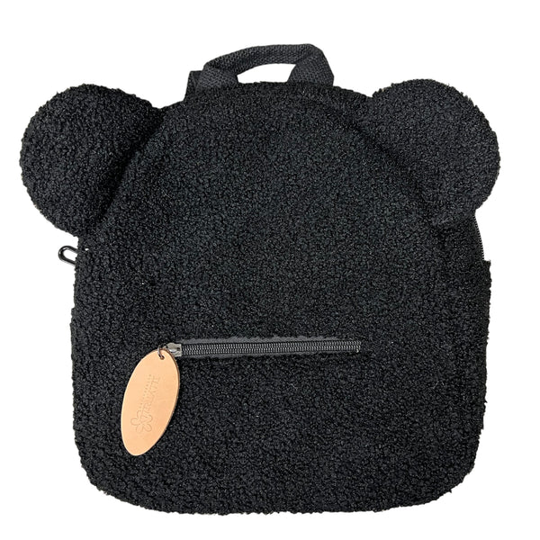 Little Teddy Bear Backpack Toddler Black