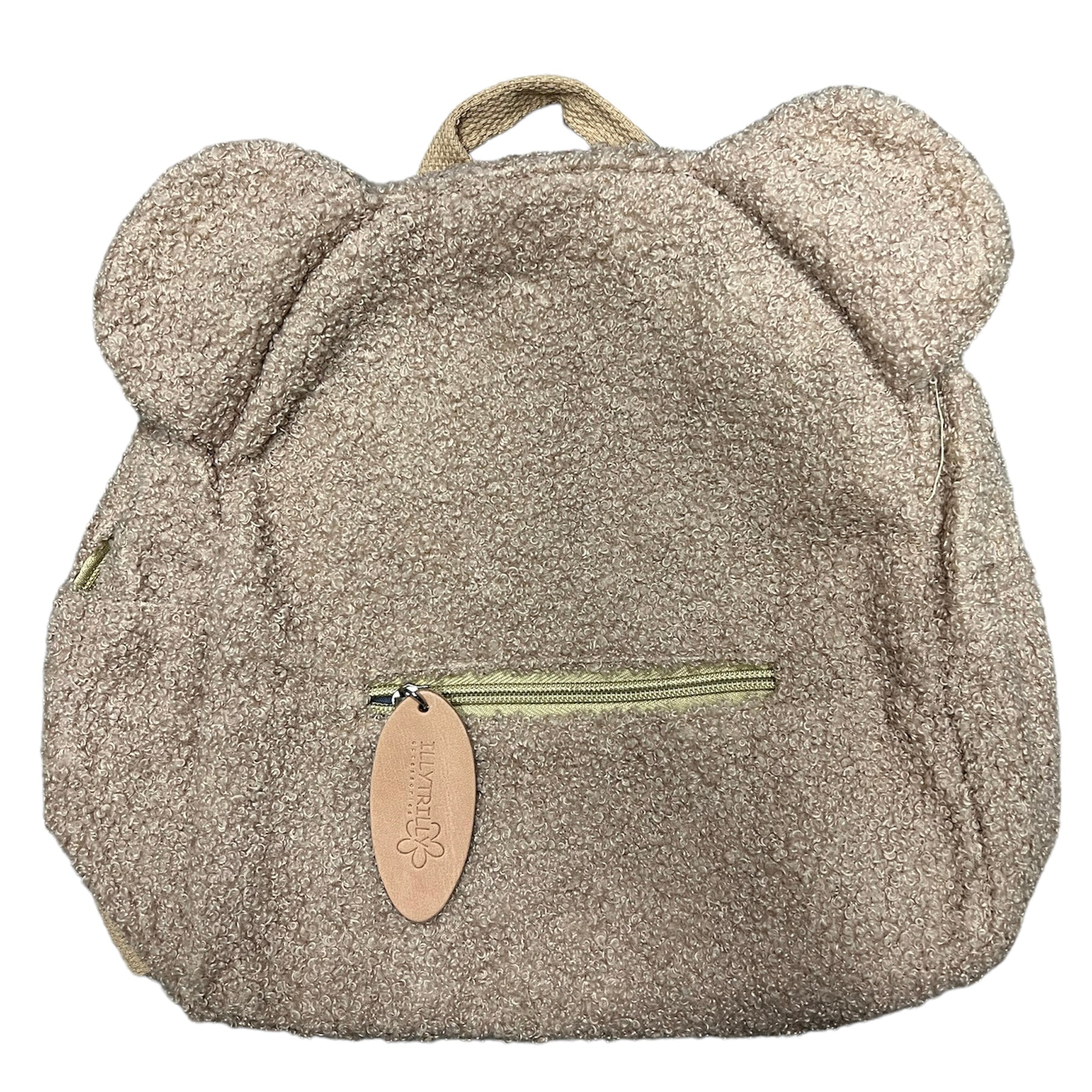 Little Teddy Bear Backpack Toddler Cream