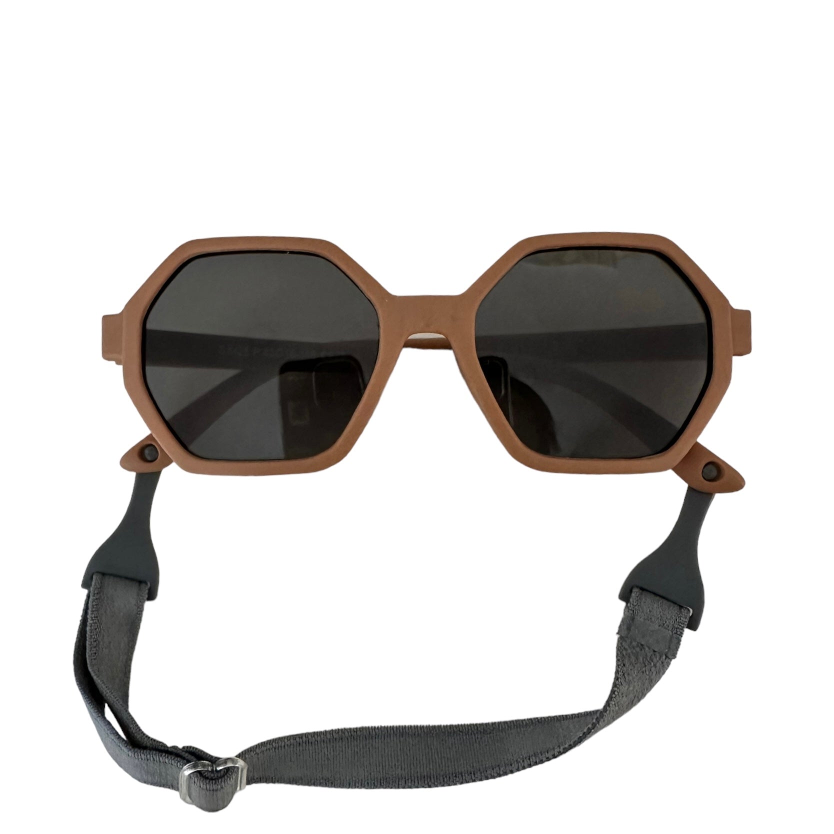Baby Exagon Brown Sunglasses