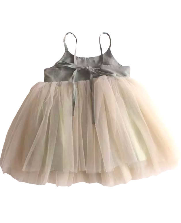 Mint Ballerina Baby Dress