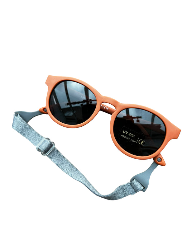 Orange Baby Flexible Sunglasses 0-3 Years