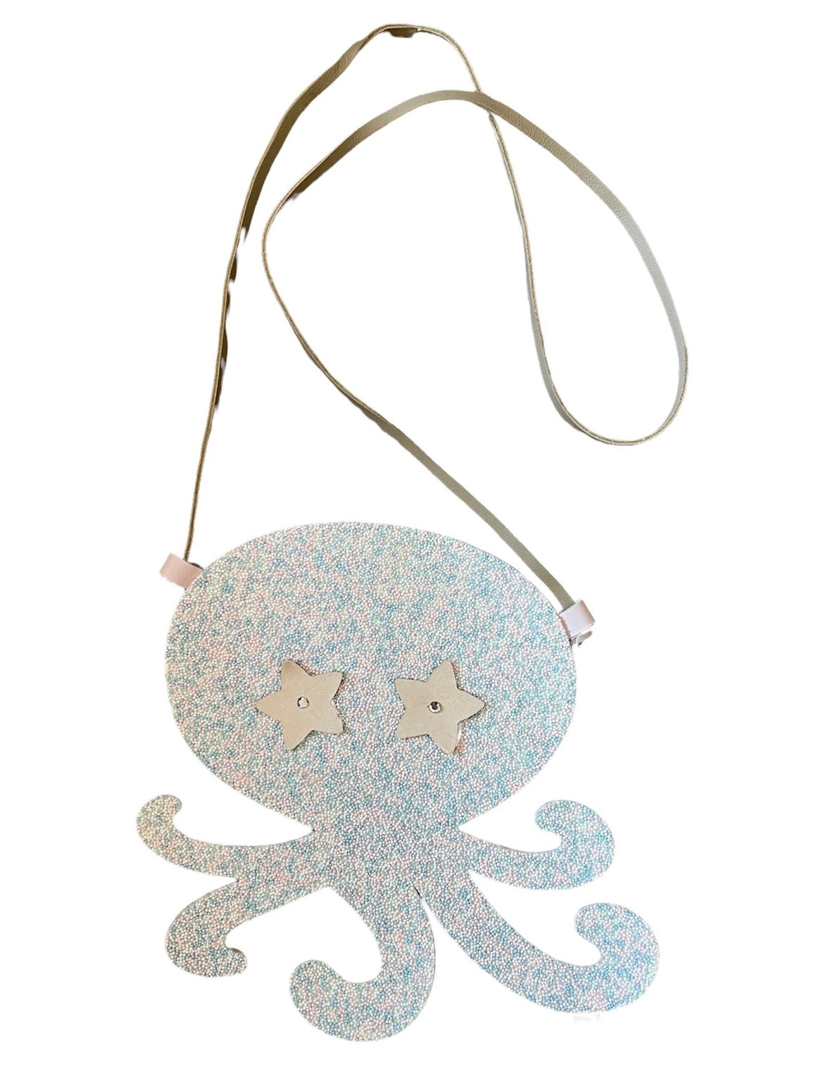 Multicolor Octopus Leather Bag