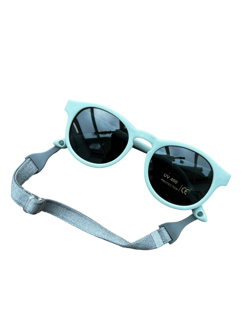 Light Blue Baby Flexible Sunglasses 0-3 Years